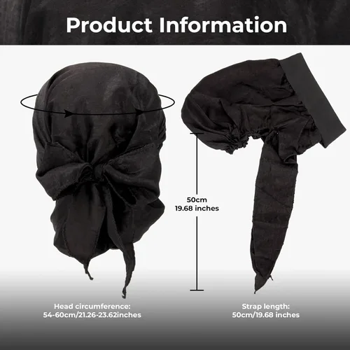 Vista 6 de FADACHY Gorros de cáncer para mujeres, turbantes de quimioterapia, bufanda para la cabeza para pacientes con pérdida de cabello, quimioterapia