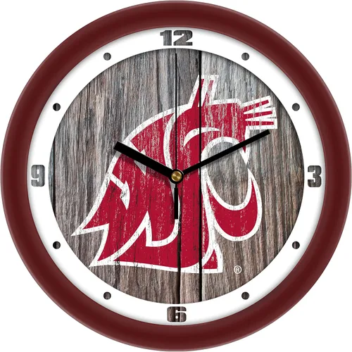 Vista 27 de SunTime Alabama Crimson Tide - Reloj de pared desgastado
