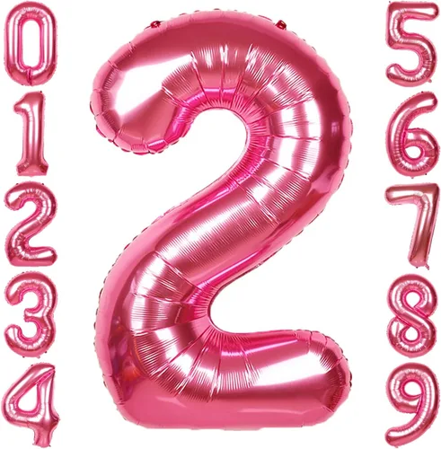Vista 225 de Globos gigantes de números negros de 40 pulgadas, globos de aluminio de Mylar con helio para cumpleaños, globo número 0 para decoración de fiestas
