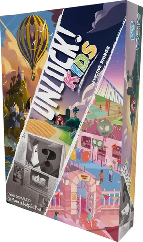 Vista 2 de Asmodee : Unlock Kids / Detective stories (juego inglés)