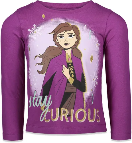 Vista 7 de Disney Frozen Princess Anna Elsa - Paquete de 3 camisetas para niñas pequeñas a niños grandes