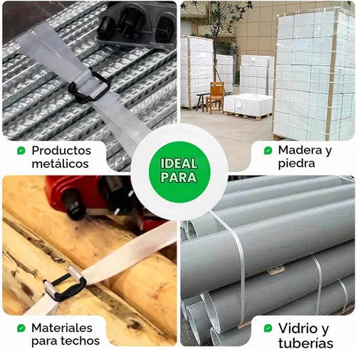 Vista 6 de IDL Packaging Bobina de flejado de cable tejido 1/2 "x 1500 ', 650 libras