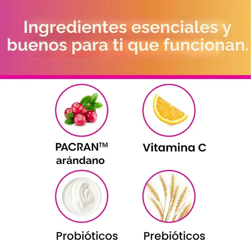 Vista 3 de vH essentials Probióticos para mujeres con prebióticos, 120 cápsulas (paquete de 2)