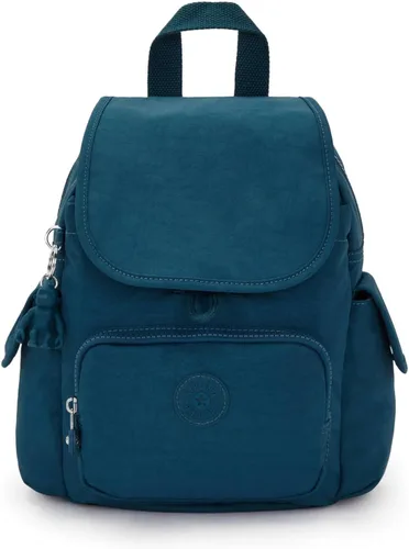 Vista 21 de Kipling Mini mochila City Pack para mujer, mochila ligera y versátil Negro (Black Noir)