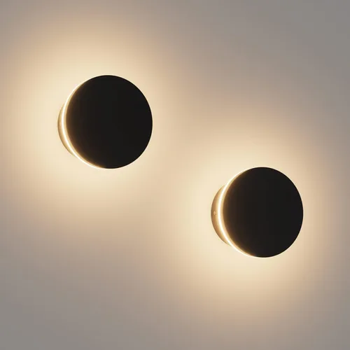 Vista 12 de 2 paquetes de luces LED de pared para exteriores e interiores, apliques de pared modernos, mini apliques, luces de pared para exteriores de aluminio