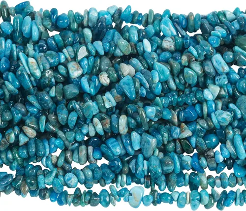 Vista 11 de Cuentas de cristal de Amazonita de 90 pulgadas de forma irregular y piedra curativa para hacer joyas