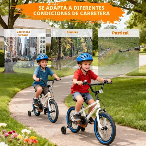 Vista 7 de WEIZE Kids Bike, 16 20 Inch Children Bicycle for Boys Girls Ages 4-12 Years Old, Rider Height 41-62 Inch, Coaster Brake, Multiple Color Options