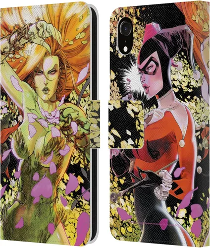 Vista 23 de Head Case Designs Officially Licensed Batman DC Comics Batman #609 Hush Gotham City Sirens Leather Wallet Case Compatible with Apple iPhone 7/8 / SE