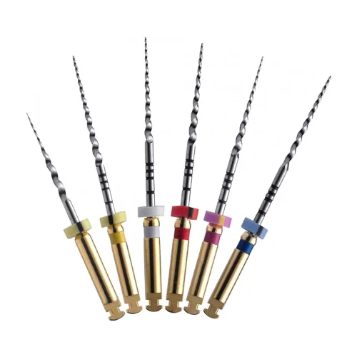 Vista 2 de SNAWOP Archivos dentales Endo 6 unids archivos rotatorios de Niti cónicos grandes SX-F3 25MM endodóntico tratamiento de conducto radicular Archivo