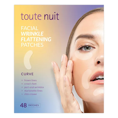 Vista 11 de Toute Nuit - Parches antiarrugas, cinta facial, forma de Y, evita líneas fruncidas, frente y alrededor de los labios, 20 parches