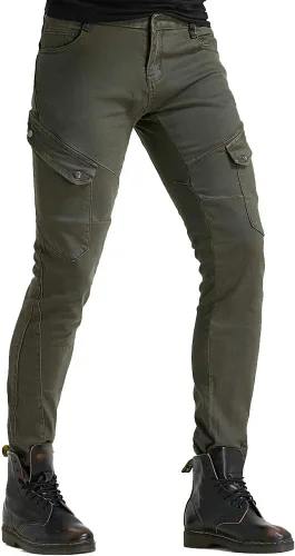 Vista 7 de Pantalones de protección para hombre y mujer, pantalones de protección para motociclista, caballero, hockey, motorista, armadura