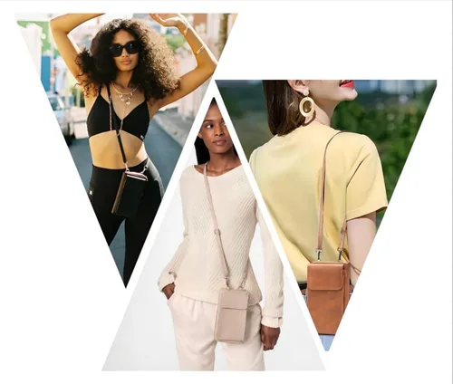 Vista 7 de Mini bolso cruzado para teléfono celular para mujer, bolso ligero con soporte para hombro