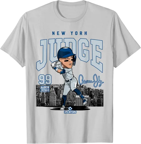 Vista 4 de Aaron Judge Jugadores de la MLB de béisbol de Nueva York Camiseta MLBJUD3005W