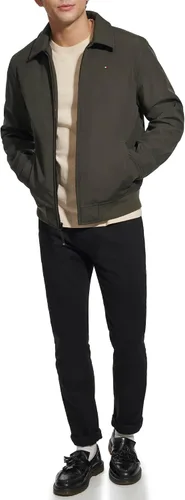 Vista 6 de Tommy Hilfiger - Chaqueta bomber ligera resistente al agua para hombre