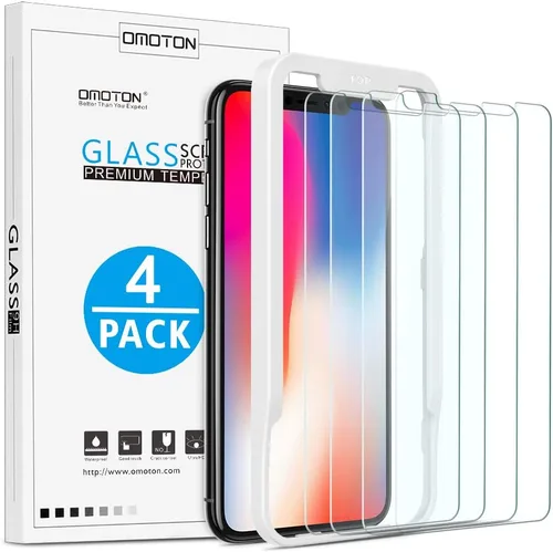 Vista 8 de OMOTON Protector de pantalla de privacidad para iPhone Air [Aplicación sin fallos], vidrio templado para iPhone 17 Air con dureza 9H+ y grado