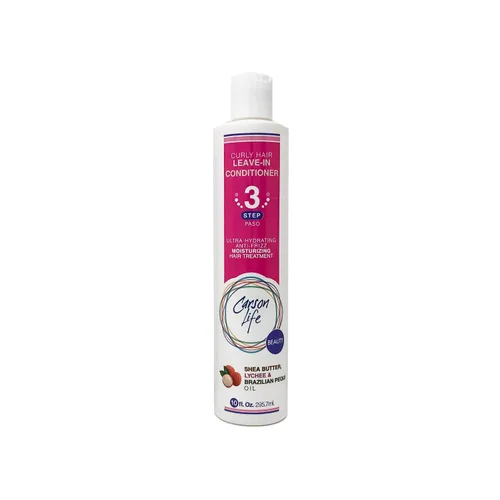 Vista 9 de Carson Life Acondicionador para cabello rizado, sin parabenos ni sulfatos, 10 onzas, diseñado para cabello rizado y ondulado, manteca de karité