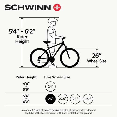 Vista 6 de Schwinn Suburban - Bicicleta de confort para adultos, hombres y mujeres, ruedas de 26 pulgadas, transmisión de 7 velocidades, marco de aluminio