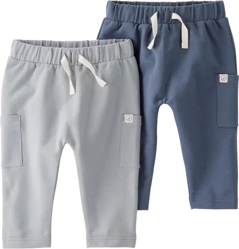 Vista 19 de Little Planet by Carter's Baby 2-Pack Pants Made with Organic Cotton Gris/ Azul