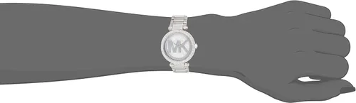 Vista 4 de Michael Kors MK5925 Parker reloj plateado para mujer