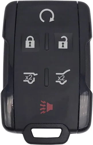 Vista 6 de Funda inteligente para llave de automóvil con control remoto sin llave para Chevy Chevrolet Silverado Colorado GMC Sierra Canyon 2014 2015 2016 2017