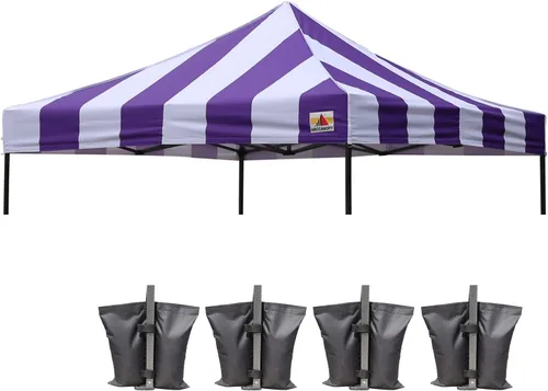 Vista 78 de ABCCANOPY Toldo de repuesto para tienda de campaña desplegable (8 x 8 pies, blanco)