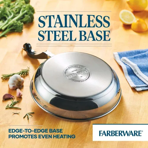 Vista 96 de Farberware Olla clásica de vapor hecha en acero inoxidable, 3 qt.