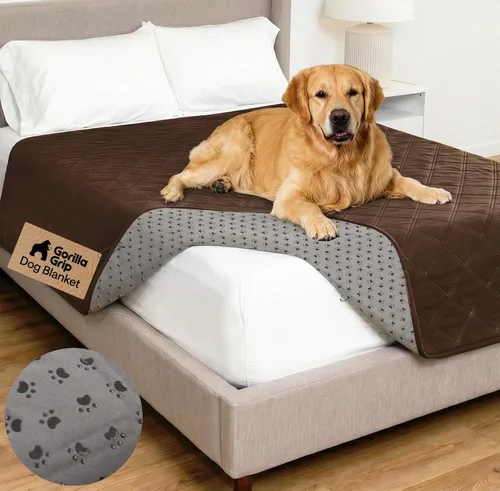 Vista 27 de GORILLA GRIP® Manta impermeable para perro, funda de sofá para perros, 30 x Borgoña