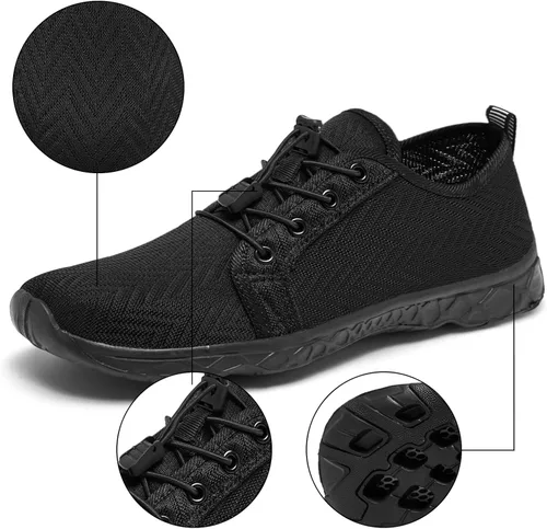 Vista 4 de Racqua Zapatos de agua de malla transpirable para mujeres y hombres