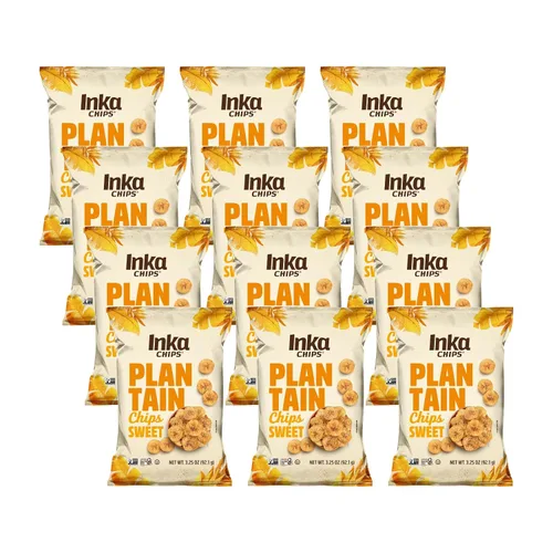 Vista 16 de Inka Crops Inka Chips- Chile Picante - Chips de plátano picante, 4 onzas (paquete de 6)