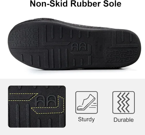 Vista 6 de LongBay Women's Furry Memory Foam Diabetic Slippers Comfy Cozy Arthritis Edema House Shoes