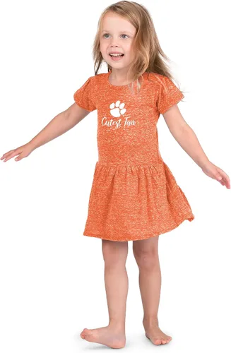 Vista 17 de Little King NCAA Knobby - Vestido para niñas pequeñas, tallas 2T, 3T y 4T