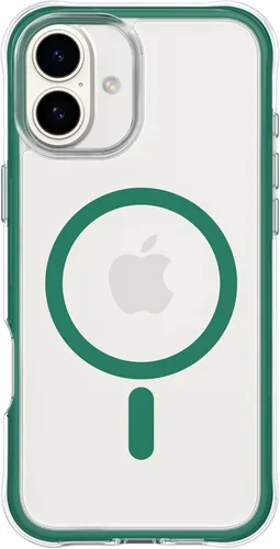 Vista 14 de ORNARTO Air Case para iPhone 16 Pro Max Transparente, Compatible con MagSafe, Funda de Protección contra Caídas de Grado Militar con Air-Pink Rosa