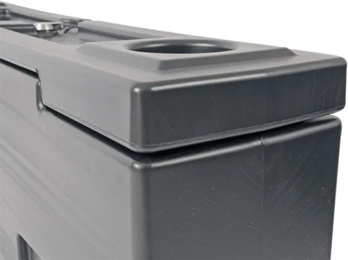 Vista 4 de Dee Zee DZ95P Caja de herramientas de la serie Specialty para rueda de plástico poli, serie Specialty