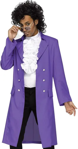 Vista 4 de Fun World mens Rain Plus Jacket Costume
