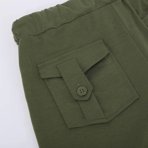 Vista 6 de Pantalones cargo para mujer, pantalones de yoga con corte de bota, pantalones de pierna ancha, talla grande, pantalones de entrenamiento de gimnasio