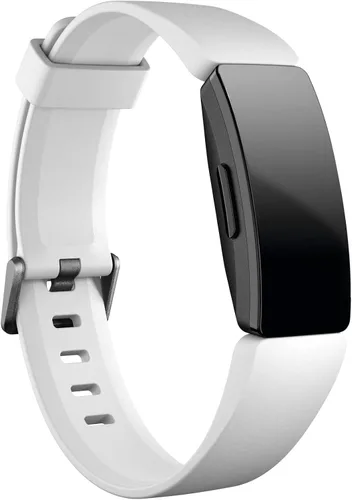 Vista 3 de Fitbit Inspire HR & Inspire - Correa de accesorios, producto oficial de Fitbit (color blanco, grande)