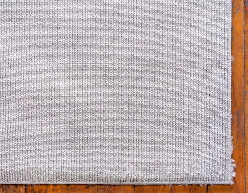 Vista 238 de Unique Loom Colección Davos Shag - Alfombra Lino