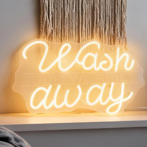 Vista 16 de Letrero de neón con texto en inglés "But Did You Document It", con cita de humor de oficina, luz de neón LED blanca, alimentada por USB, luz