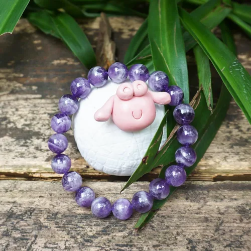 Vista 5 de Pulsera de Chakra de Sanación Natural TaHLga