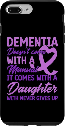 Vista 17 de iPhone 14 End Alz Alzheimer Concientización Demencia Hija Nunca Renuncia Caso