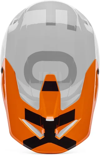 Vista 19 de Fox Racing V1 Casco de Motocross Dirt Bike con Visera, Negro, Pequeño/Mediano