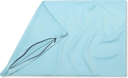 Vista 83 de PILLOWY Almohada Decorativa de 12" x 20" - Crema Durazno: 1 PIEZA Almohada de Microperlas Premium de Lujo con Tela de Nylon/Spandex 85/15. Siempre