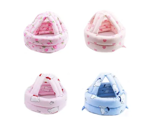 Vista 4 de Gorro de aprendizaje de pasos para bebé, Manzana azul