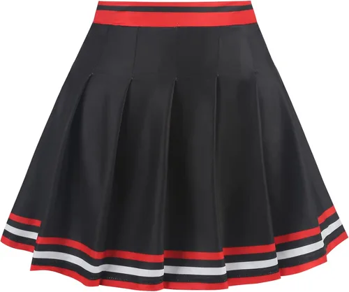 Vista 6 de GRAJTCIN Tenns & - Uniforme de animadora para mujer, disfraz de Halloween para adultos, traje de animadora