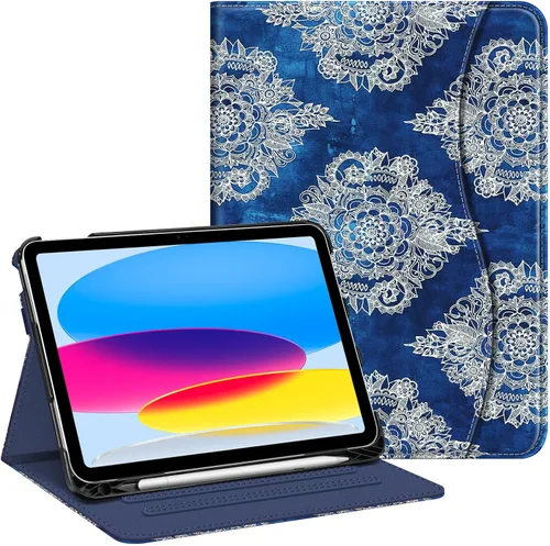 Vista 17 de Fintie Funda tipo libro para iPad (A16) de 11ª generación de 11 pulgadas Negro