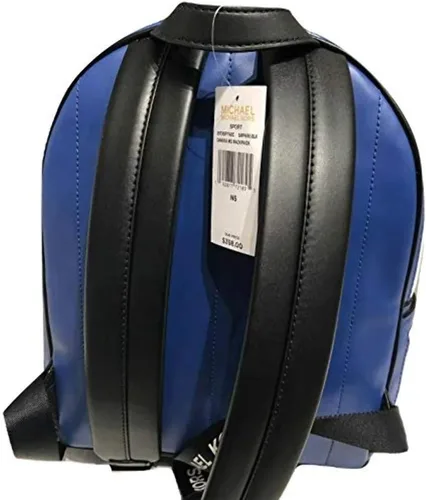 Vista 3 de Michael Kors Danika Sport Medium Mochila Zafiro AzulNegro