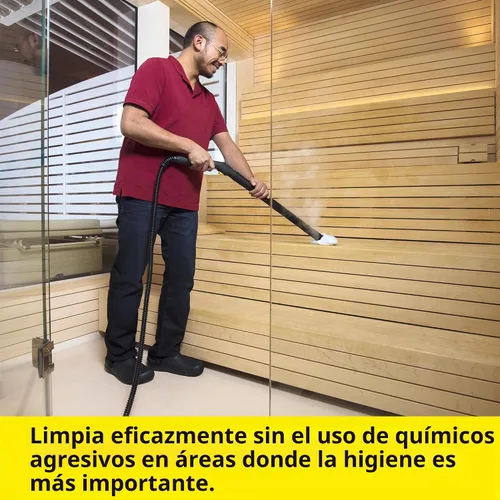 Vista 5 de Limpiador de vapor comercial Kärcher - SG 4/4 - Limpiador de vapor multiusos con control de vapor variable, función VapoHydro - Boquillas