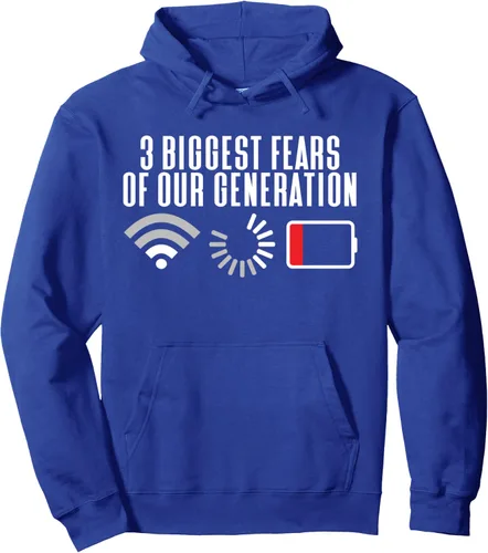 Vista 3 de 3 Biggest Fears Of Our Generation Tank Top Mens Womens Funny Pullover Hoodie