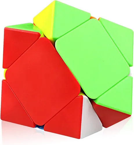 Vista 6 de D-FantiX Juego de cubos de velocidad y QYTOYS Qicheng Skewb Cube