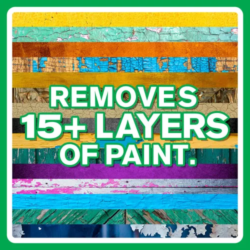 Vista 4 de Smart Strip - Removedor de pintura avanzado, tiras de más de 15 capas de pintura, respetuoso con el medio ambiente, no tóxico, seguro, sin humos